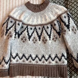 Cozy Nordic Pattern Sweater